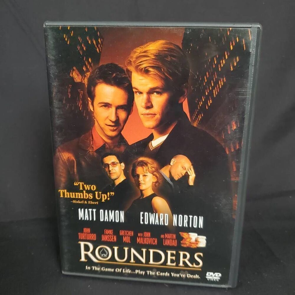 Rounders (1998 Film) Drama/Indie film [DVD]